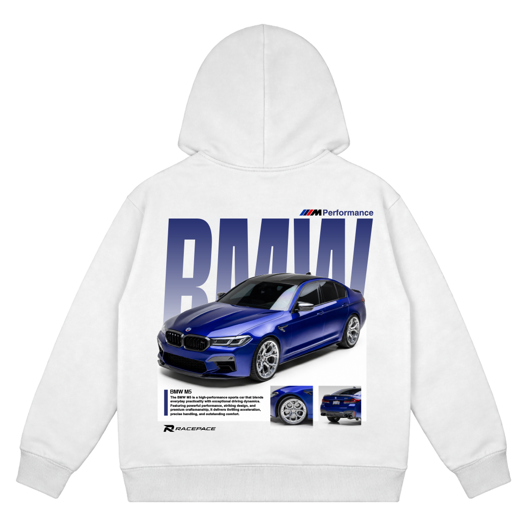 M5 Dark blue - Oversized hoodie