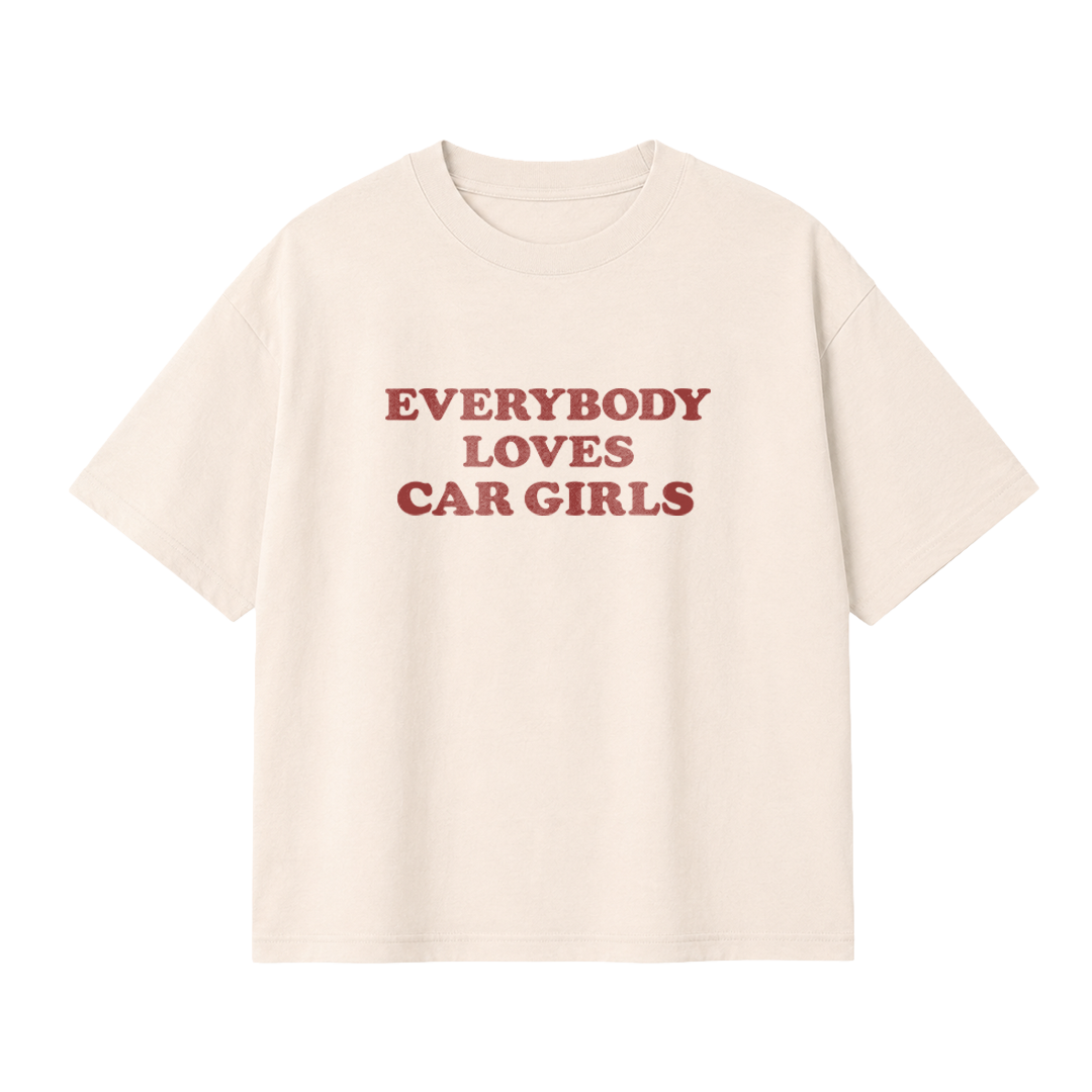 Everybody loves car girls - Oversized shirt