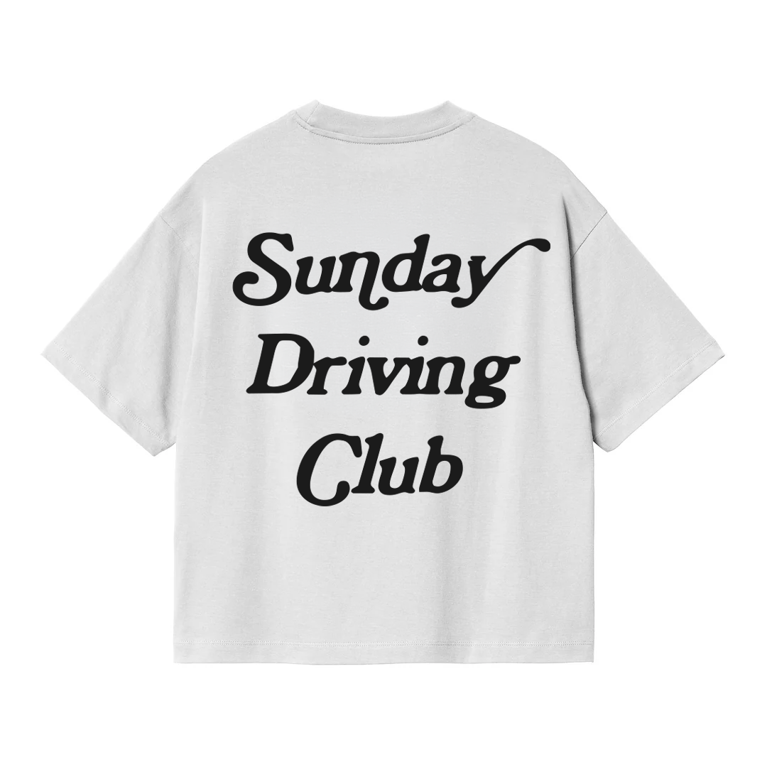 Sunday driving Club Oversized Shirt