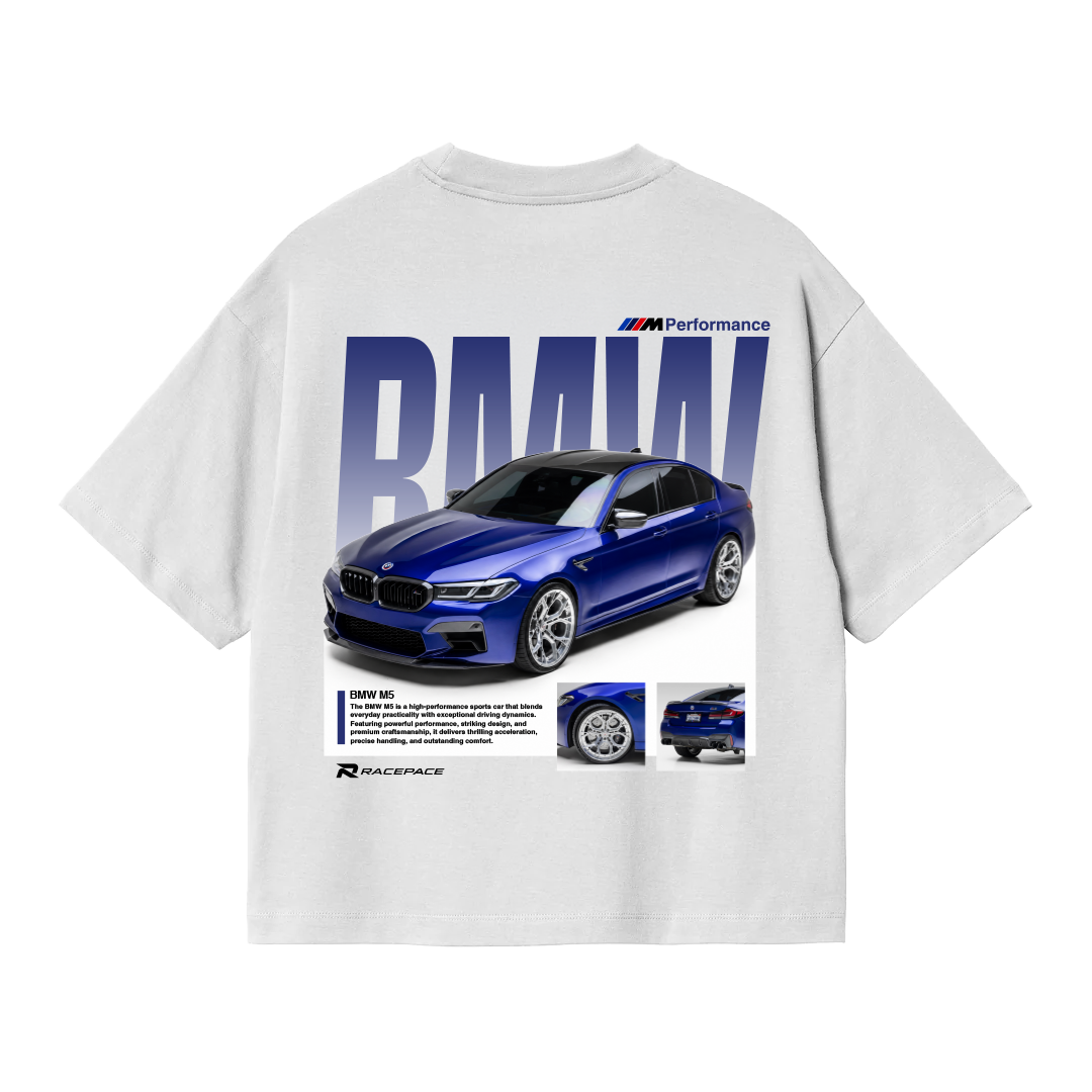 M5 Dark blue - Oversized shirt