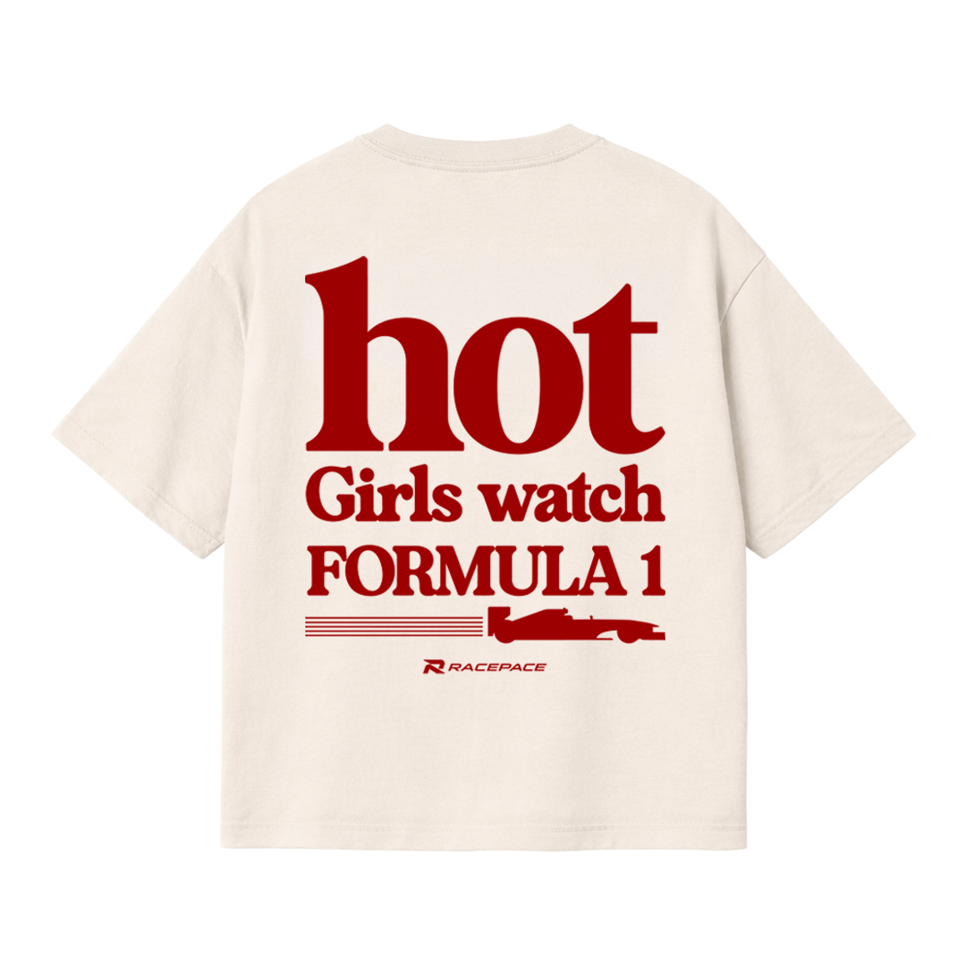 Hot girls watch F1 - Oversized shirt