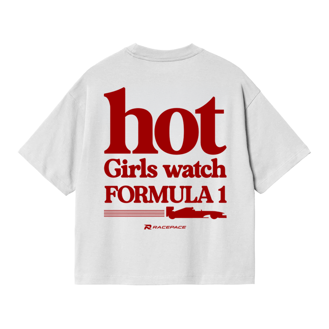 Hot girls watch F1 - Oversized shirt