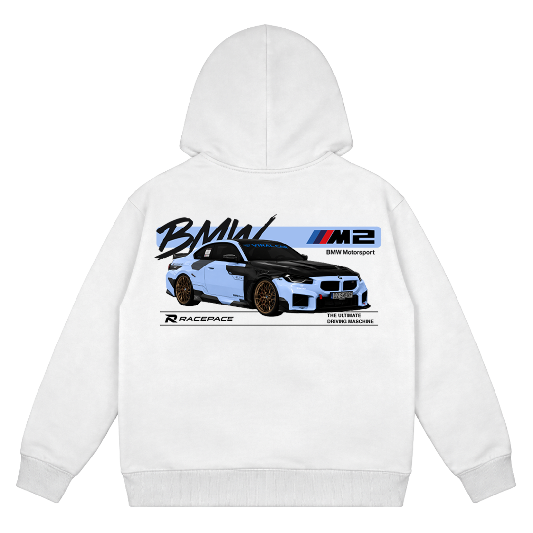 M2 Light blue - Oversized hoodie