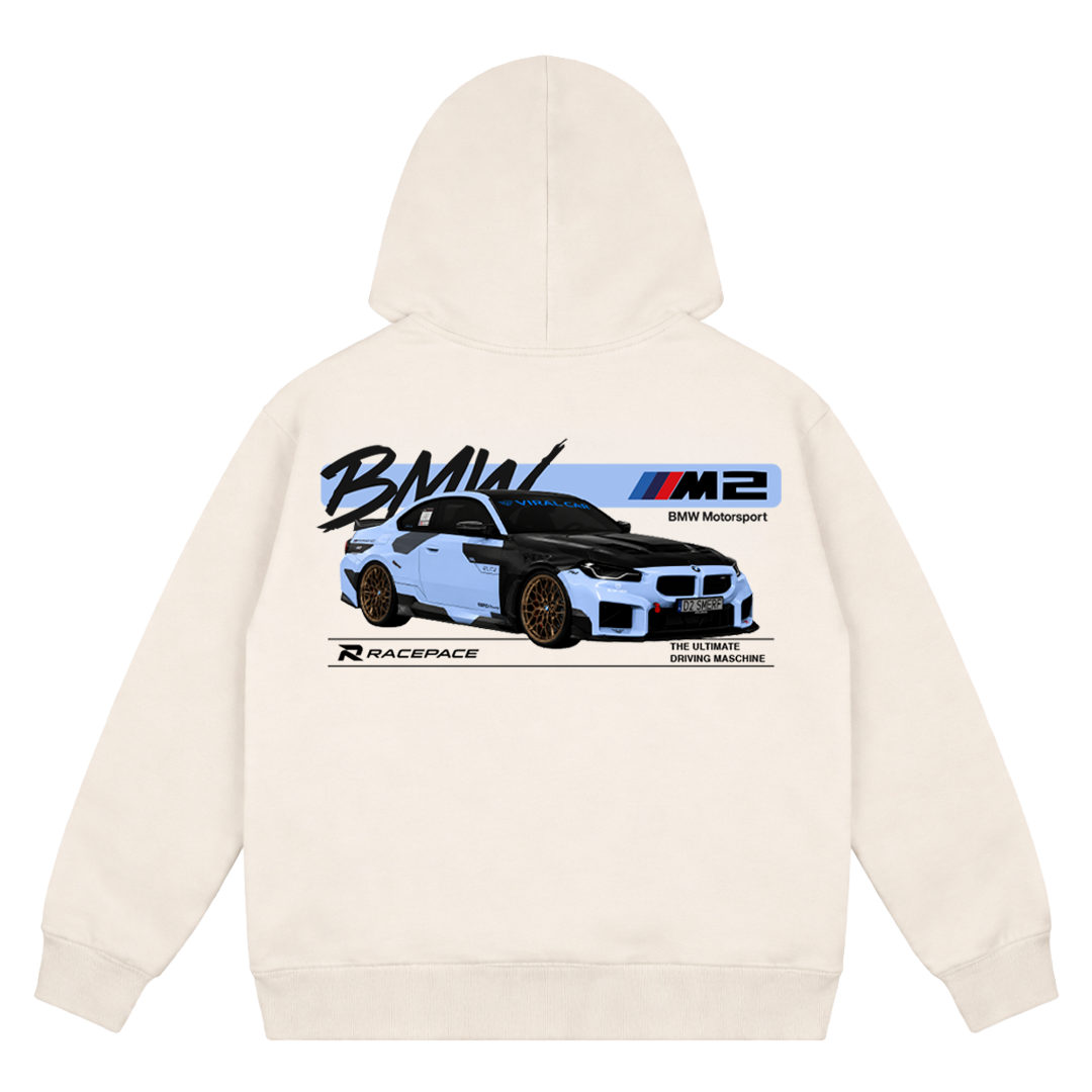 M2 Light blue - Oversized hoodie