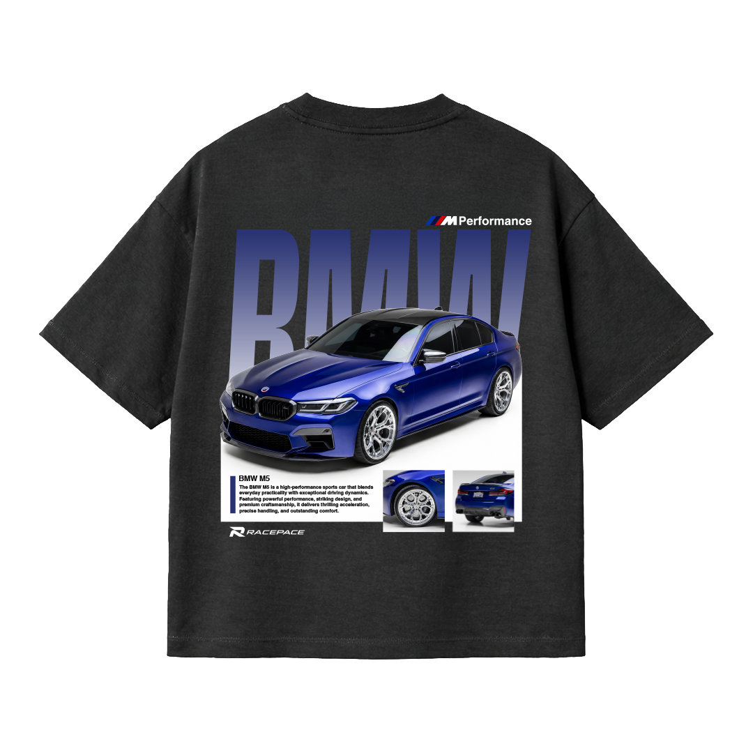 M5 Dark blue - Oversized shirt