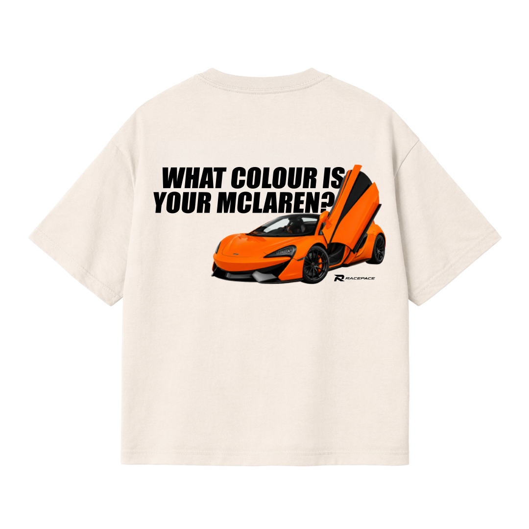 570s Orange - Oversized shirt