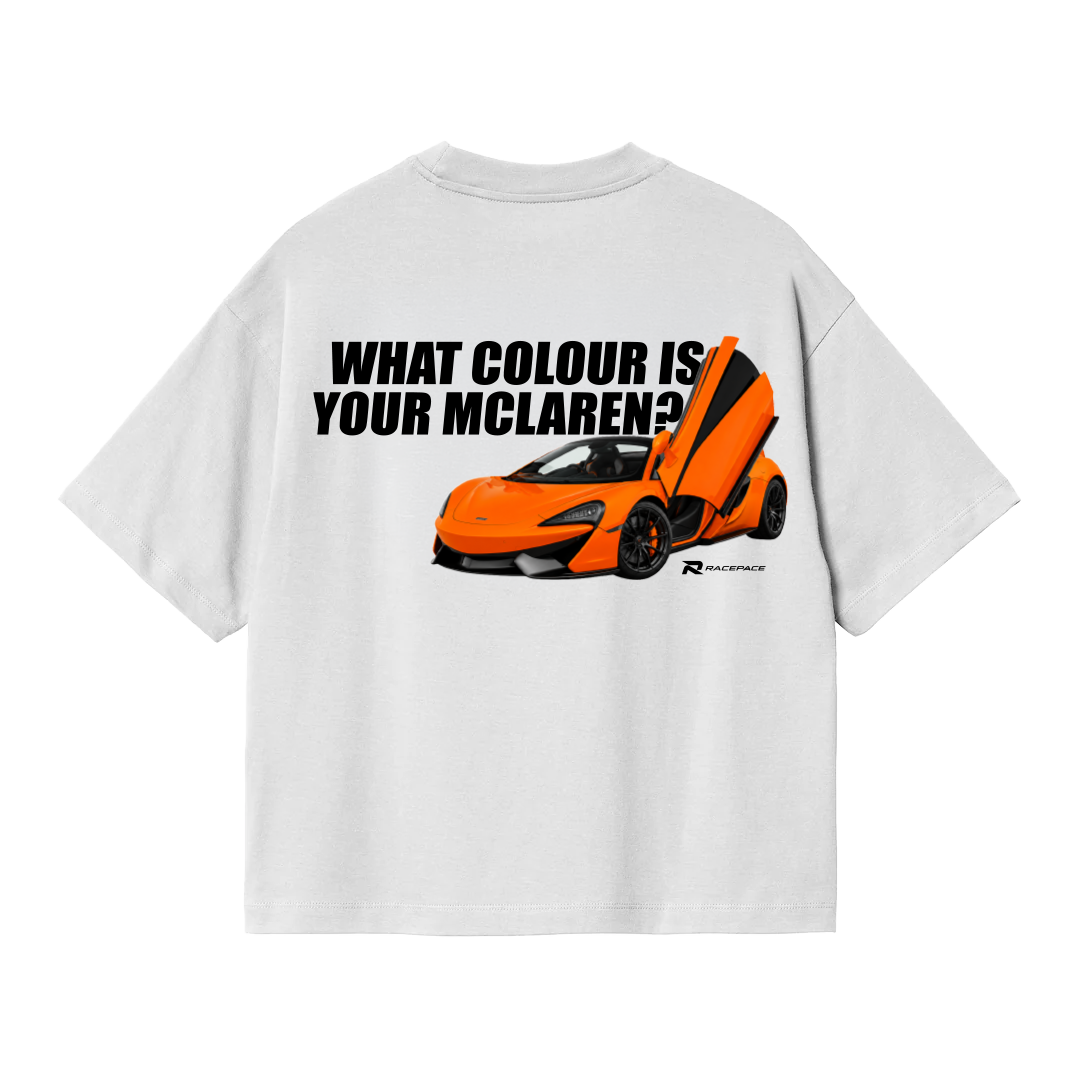 570s Orange - Oversized shirt
