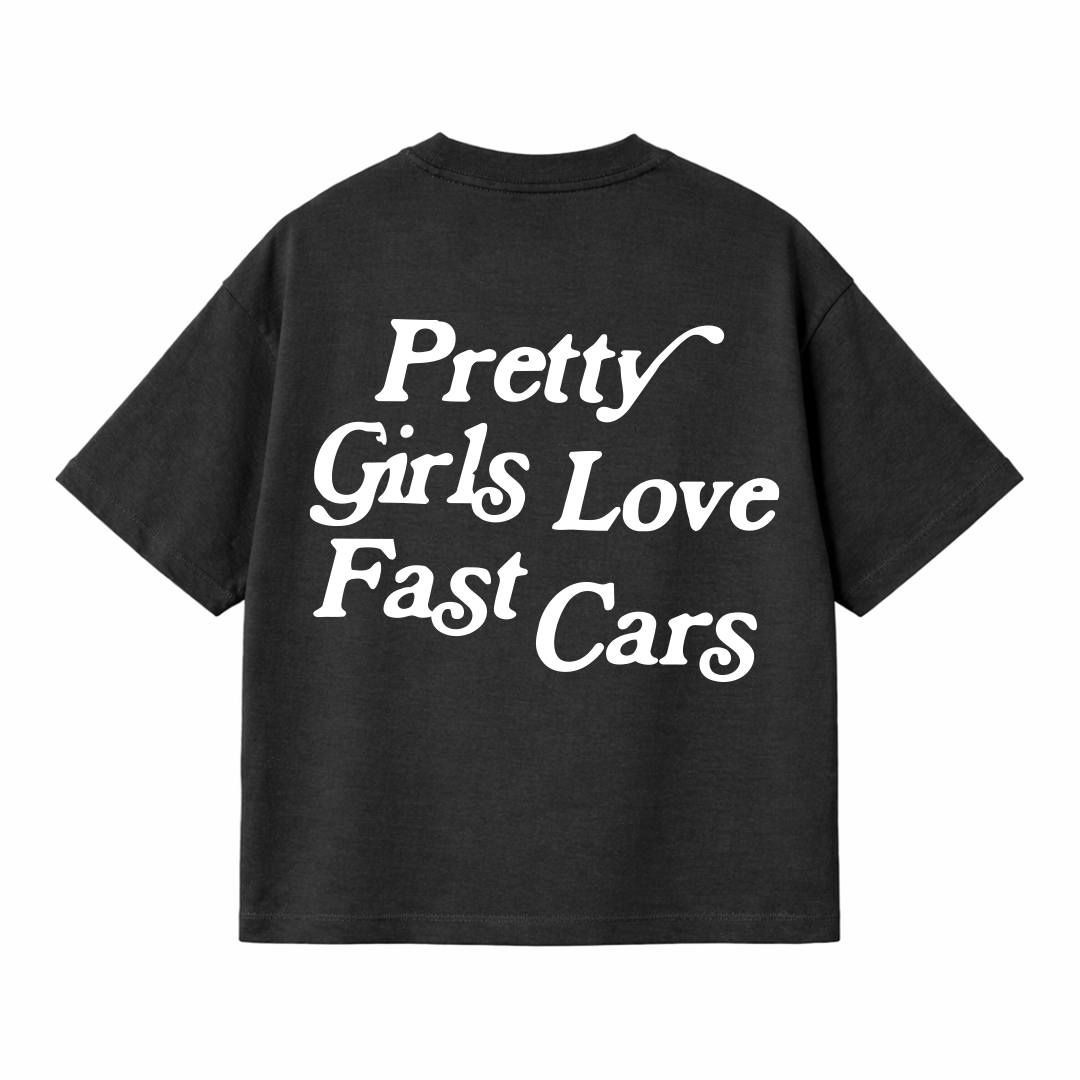 Girls loves fast cars - Oversized shirt