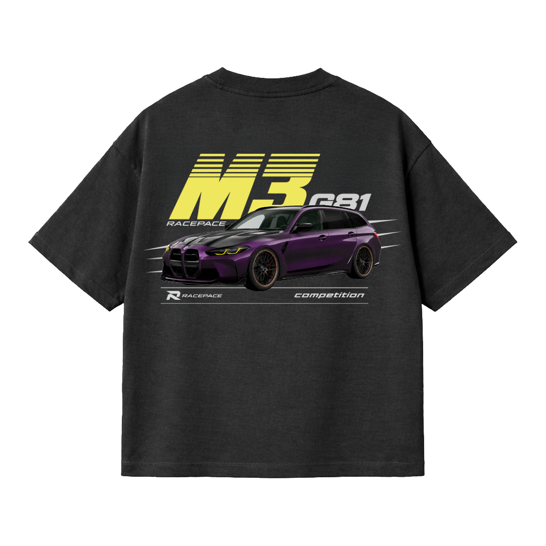 M3 Purple - Oversized shirt