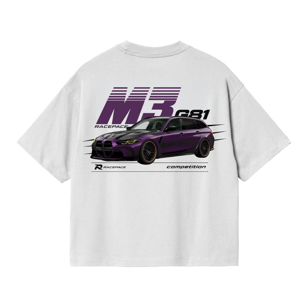M3 Purple - Oversized shirt